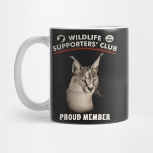 Caracal Wild Cat Close-up for Wildlife Supporters Mug